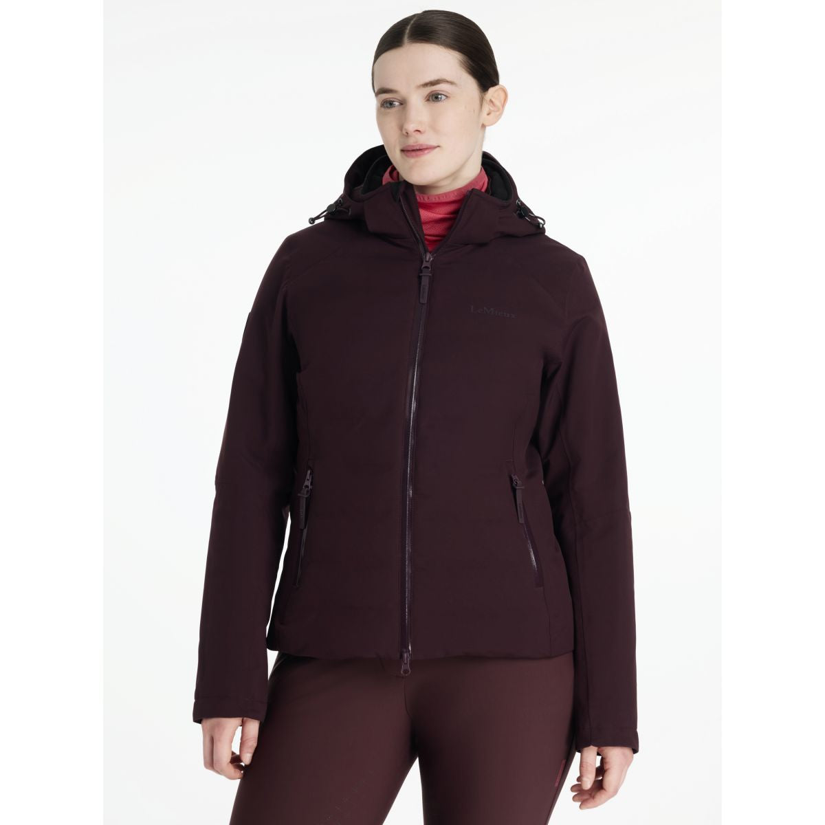 LeMieux Jacke Brooke Waterproof Damson