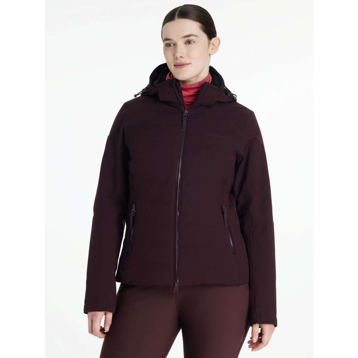 LeMieux Jacke Brooke Waterproof Damson