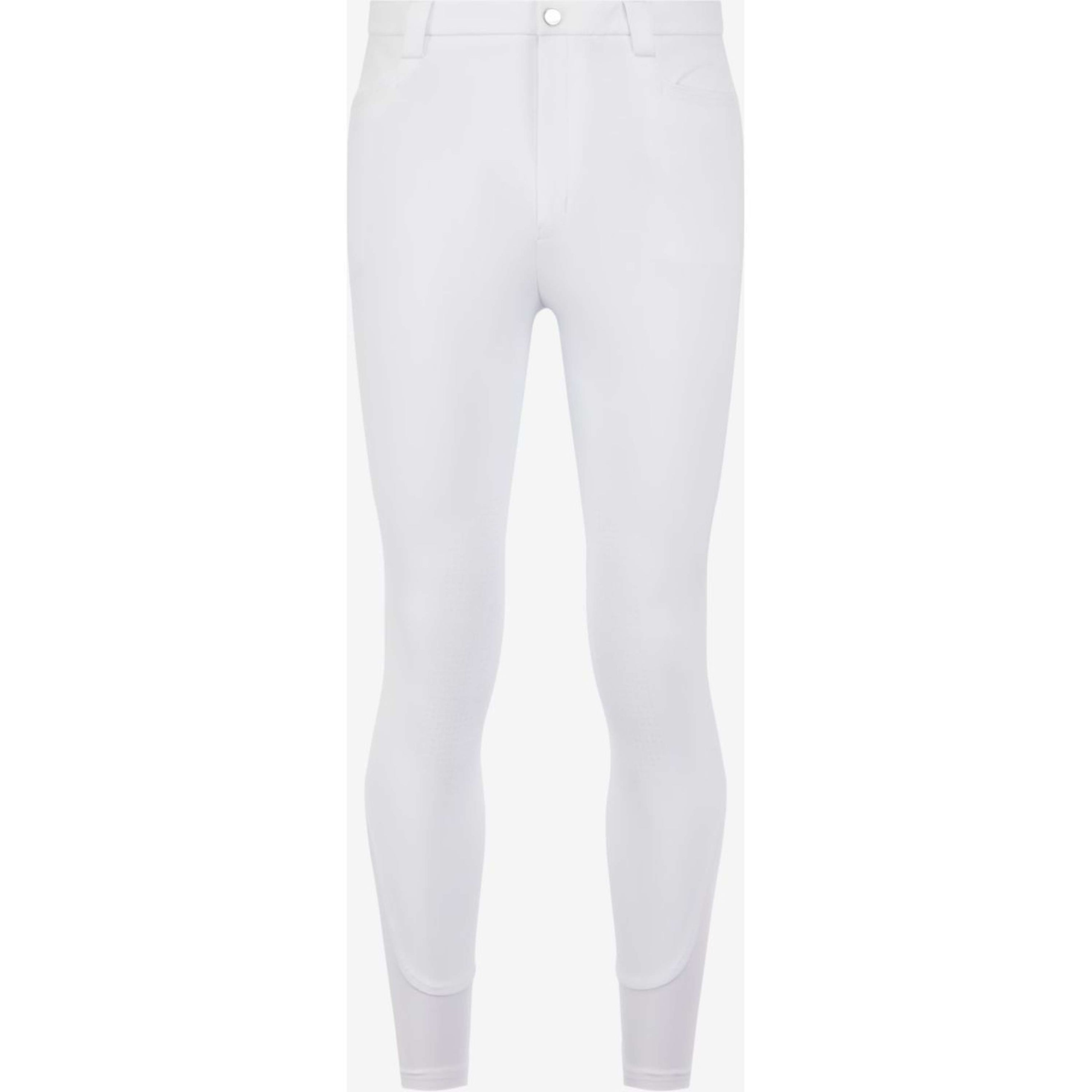 LeMieux Reithose Sports Knee Grip Herren Weiß