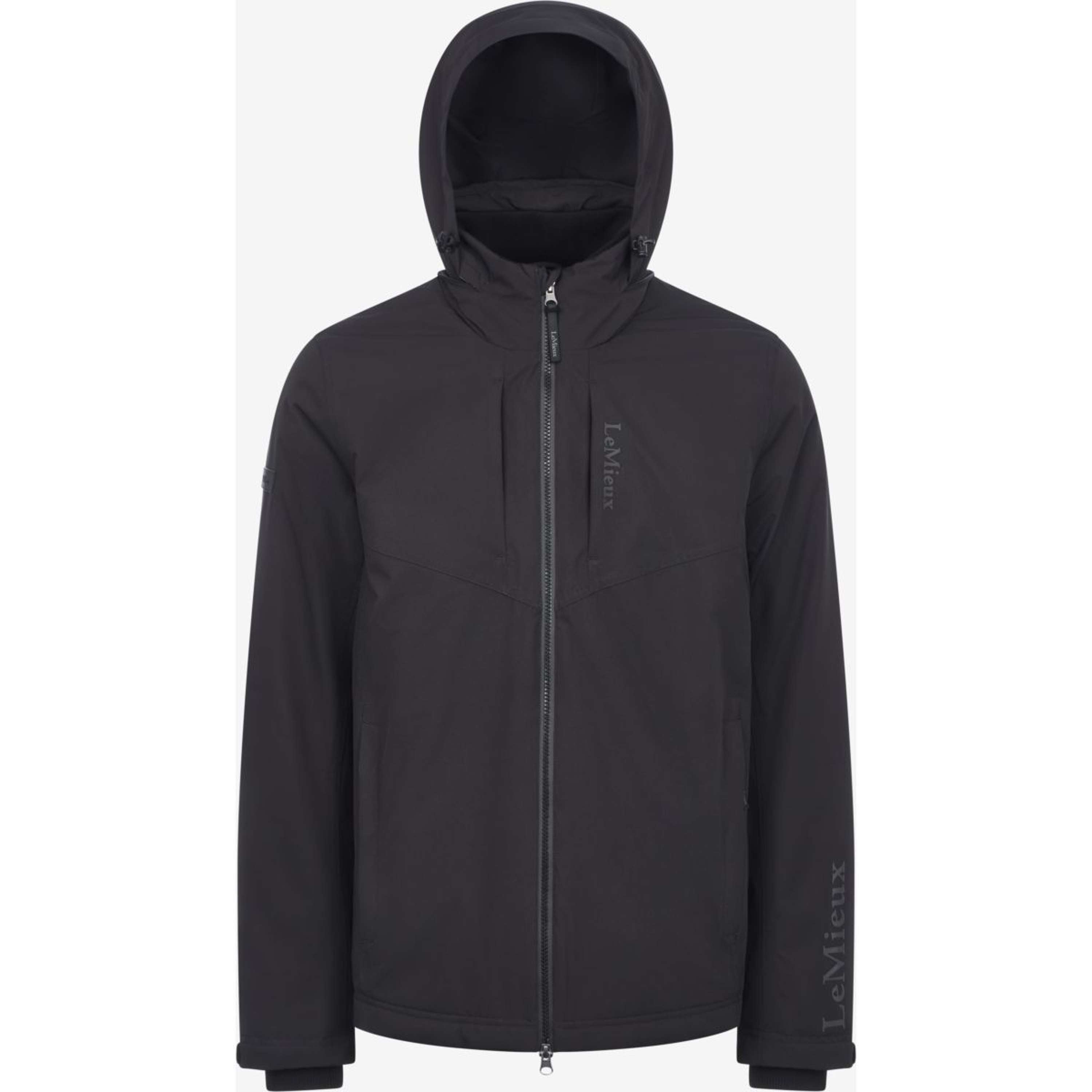 LeMieux Regenjacke Team Waterproof Herren Schwarz