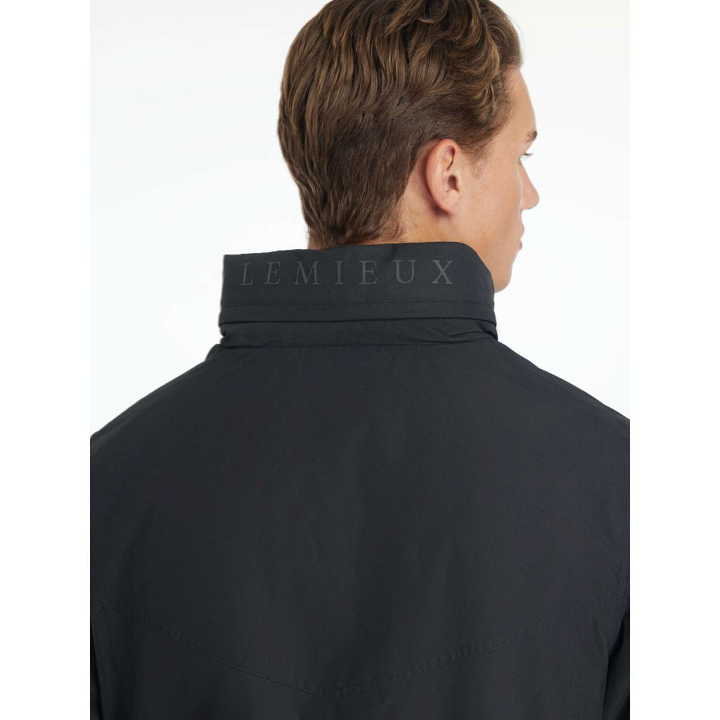 LeMieux Regenjacke Team Waterproof Herren Schwarz