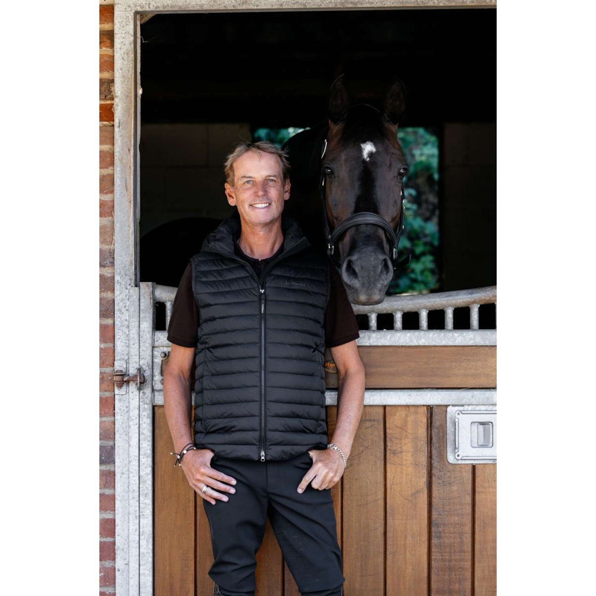 LeMieux Weste Puffer Herren Schwarz