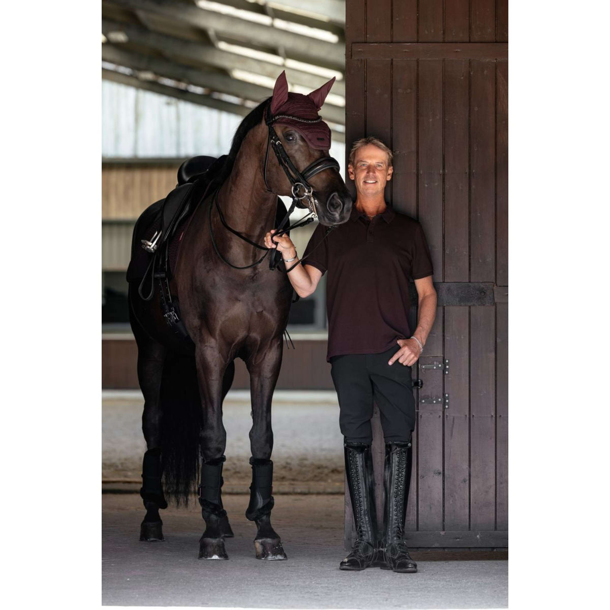 LeMieux Polo Classique Herren Damaszenerpflaume