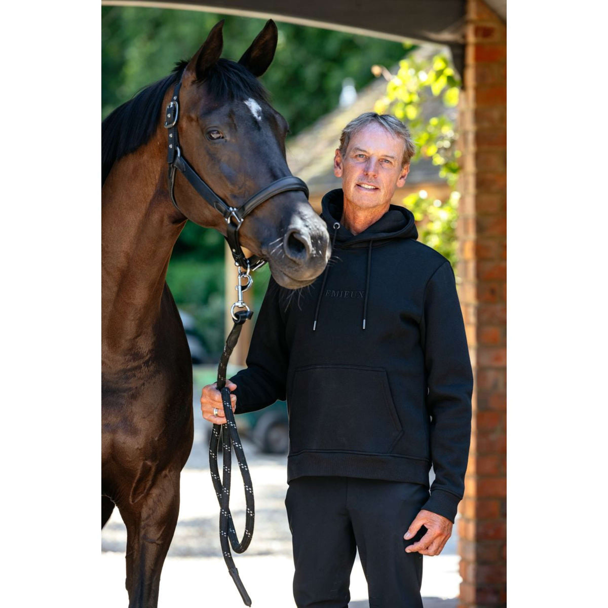 LeMieux Hoodie Herren Schwarz