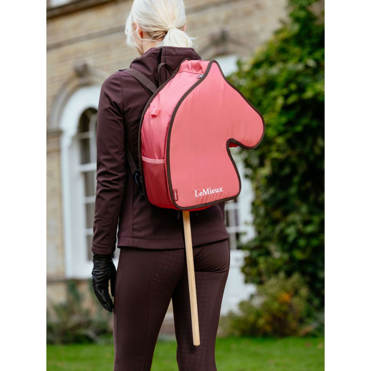 LeMieux Hobby Horse Carry bag Cranberry