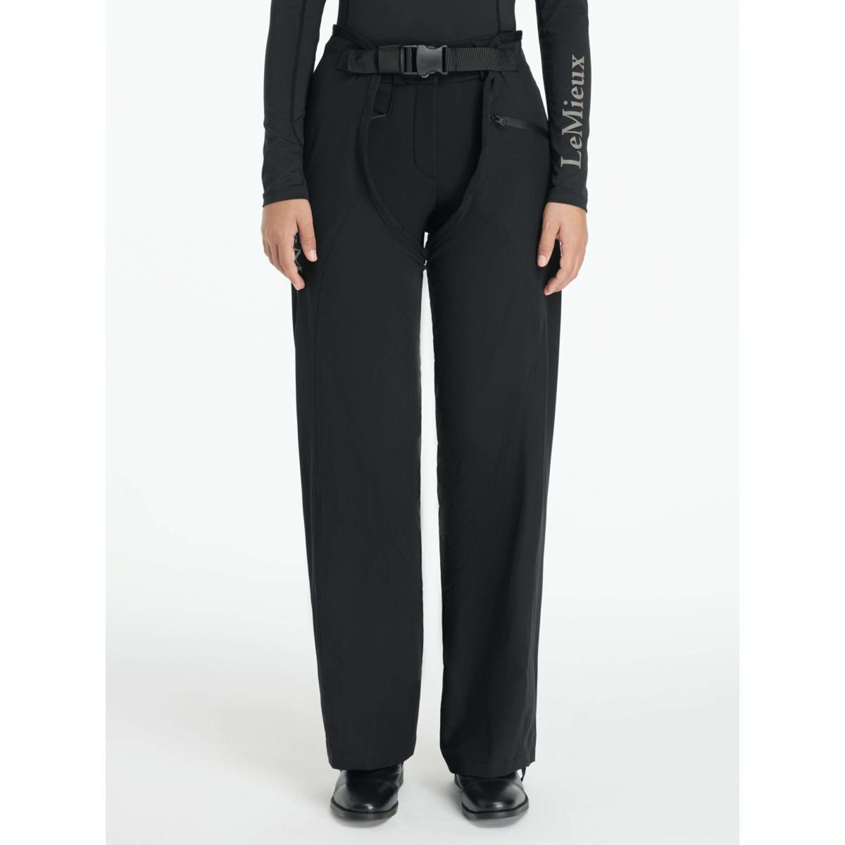 LeMieux Chaps Young Rider Drytex Stormwear Wasserdicht Schwarz