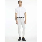 LeMieux Reithose Sports Knee Grip Herren Hellgrau