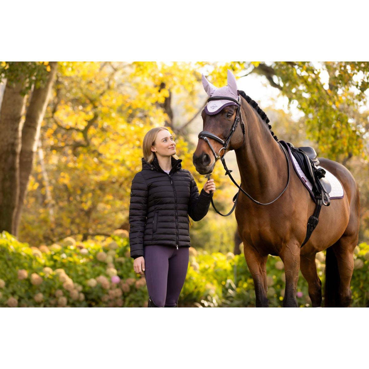 LeMieux Jacke Rose Kurz Schwarz