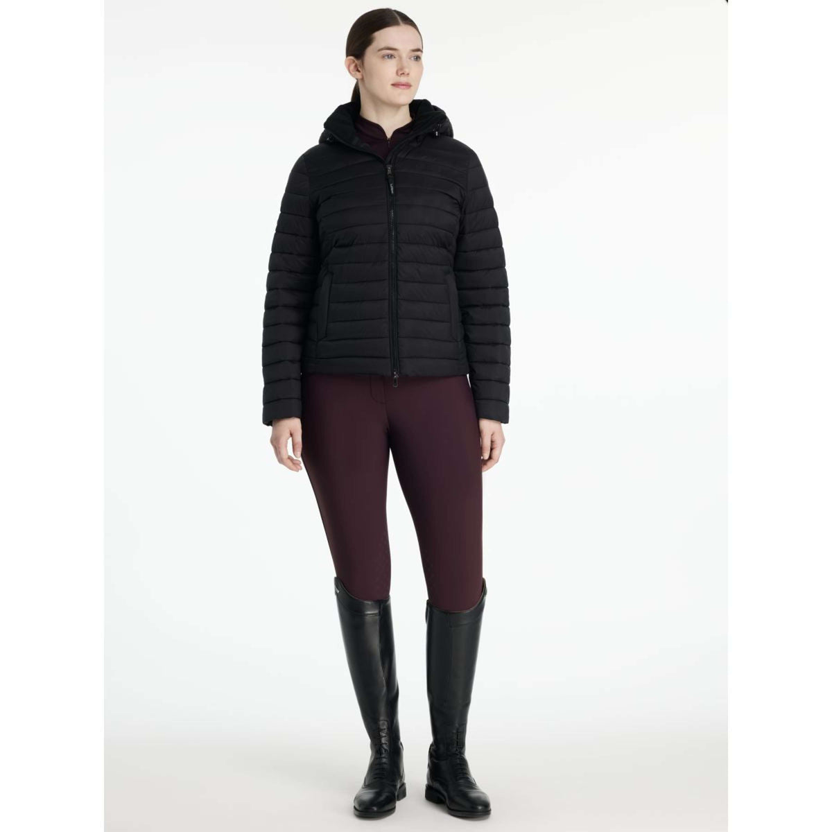 LeMieux Jacke Rose Kurz Schwarz