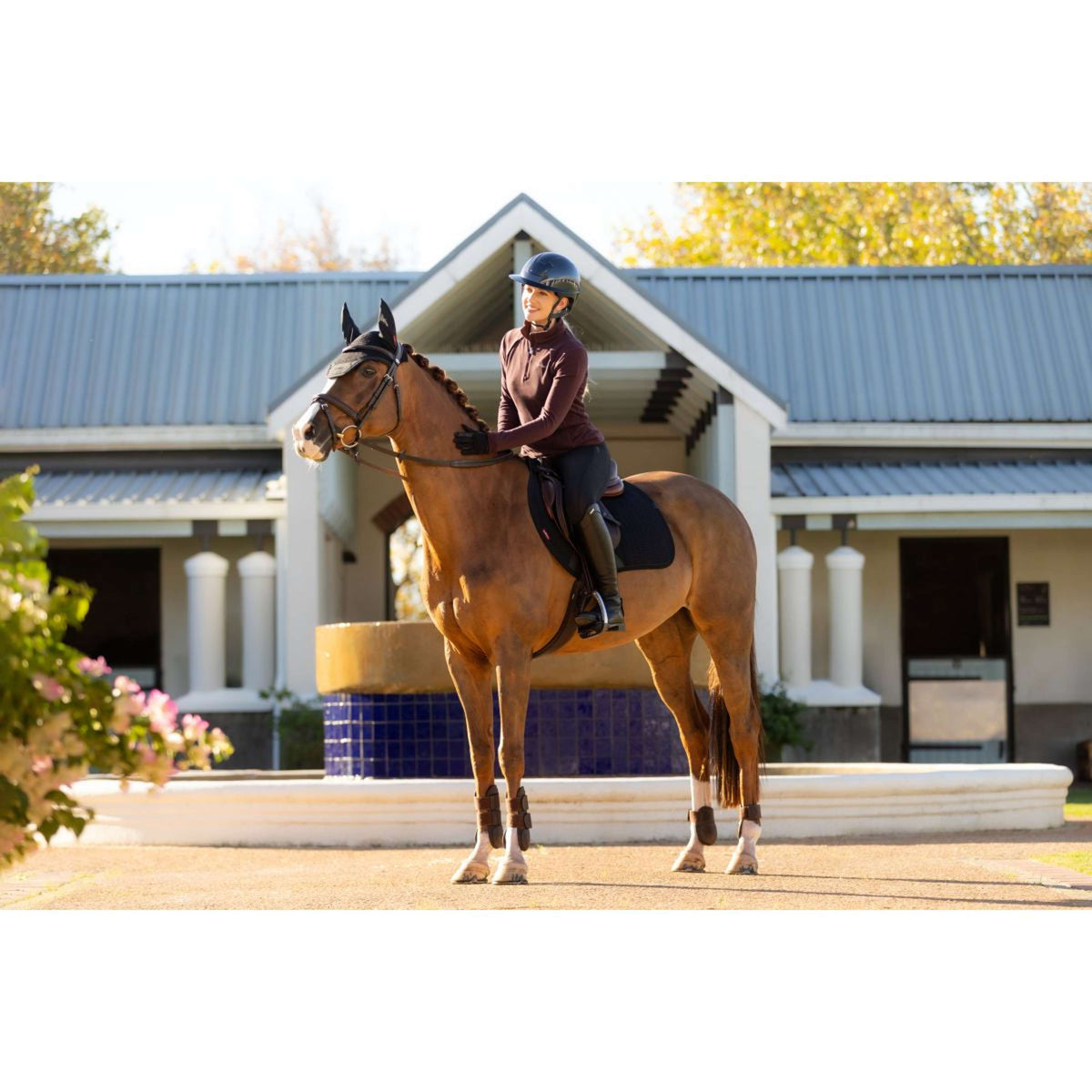 LeMieux Schabracke Essence Springen Schwarz