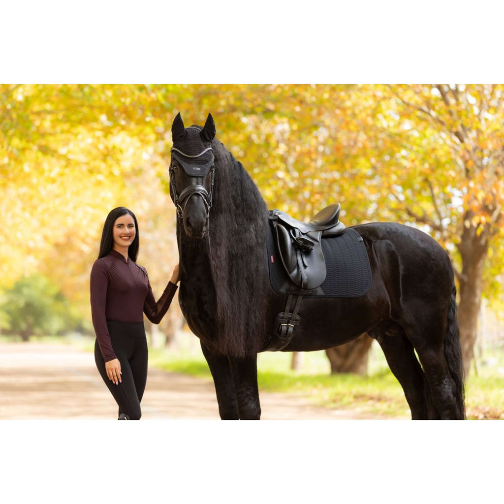 LeMieux Schabracke Essence Dressur Schwarz