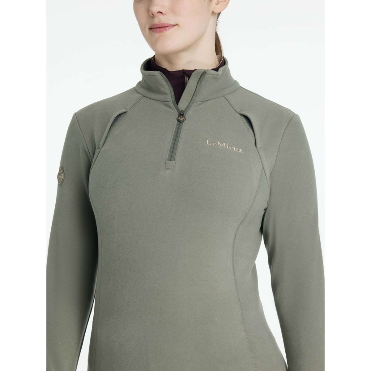 LeMieux Longsleeve Frances Fleece Rosemary