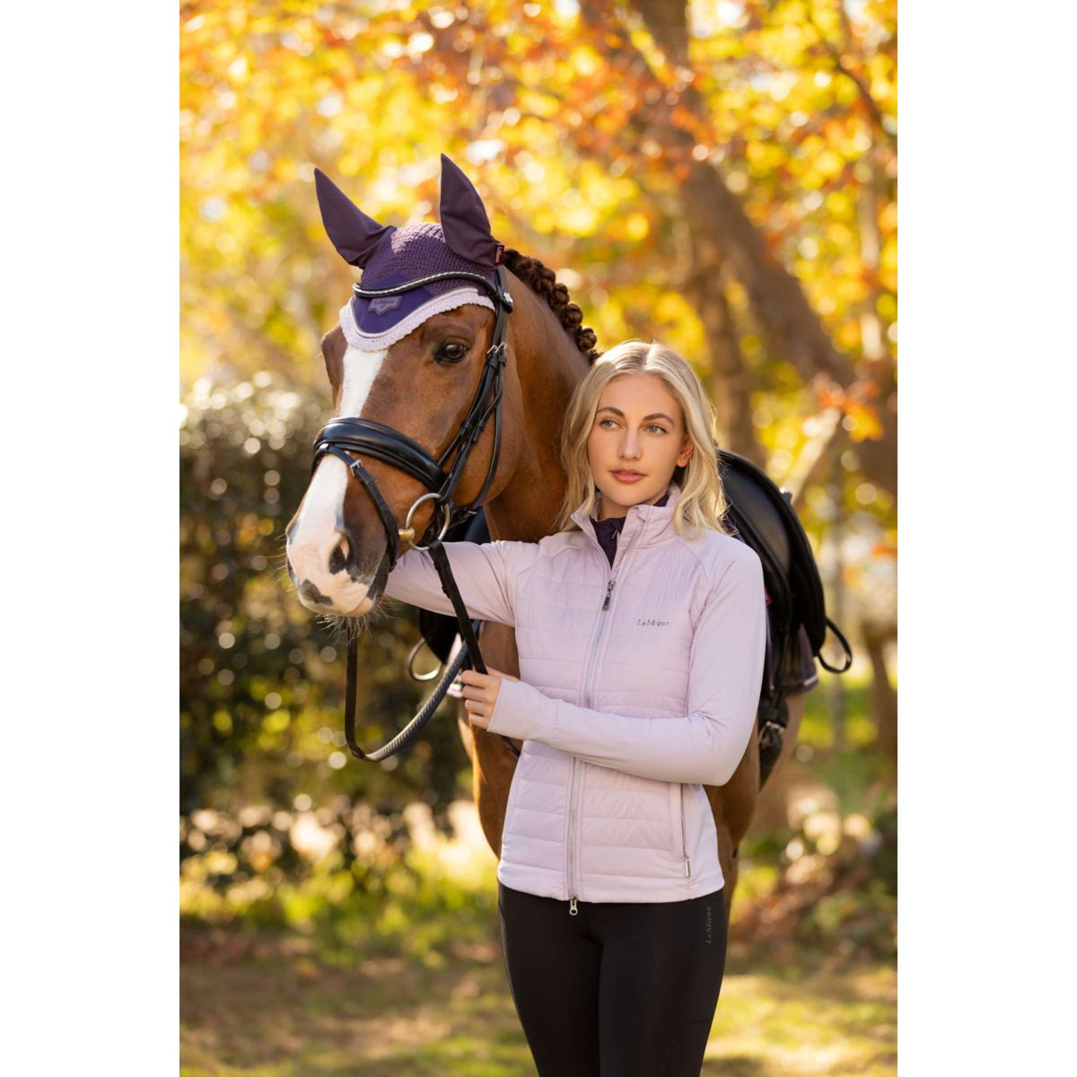 LeMieux Jacke Juliette Kurz Lila