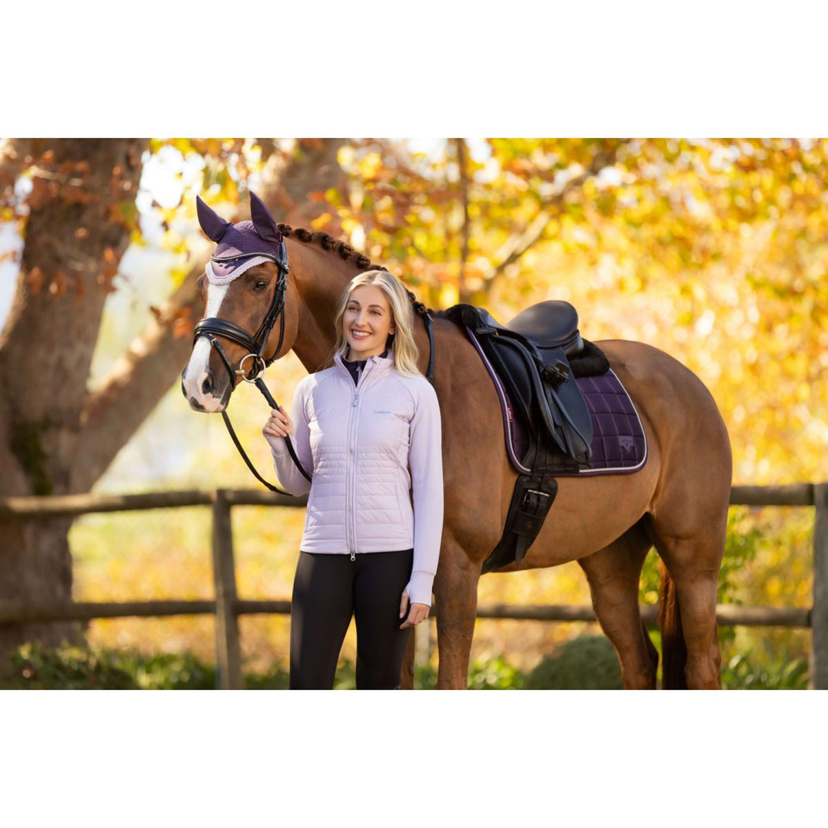 LeMieux Jacke Juliette Kurz Lila