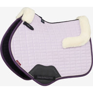 LeMieux Schabracke Merino Suede Springen Lila