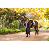 LeMieux Schabracke Merino Suede Dressur Lila