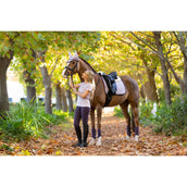 LeMieux Schabracke Merino Suede Dressur Lila