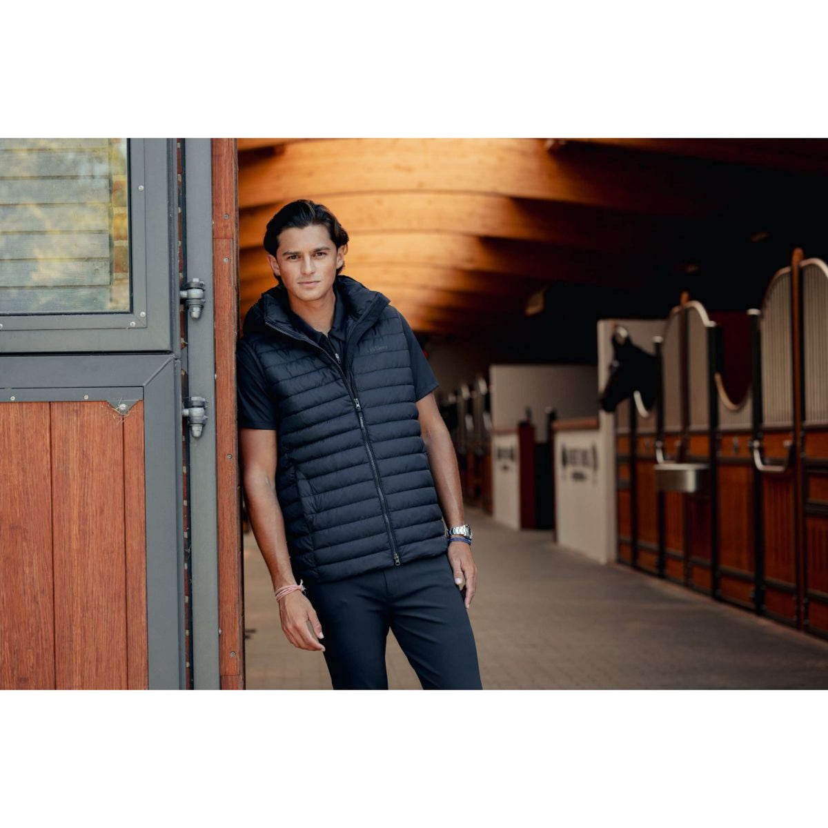 LeMieux Weste Puffer Herren Navy