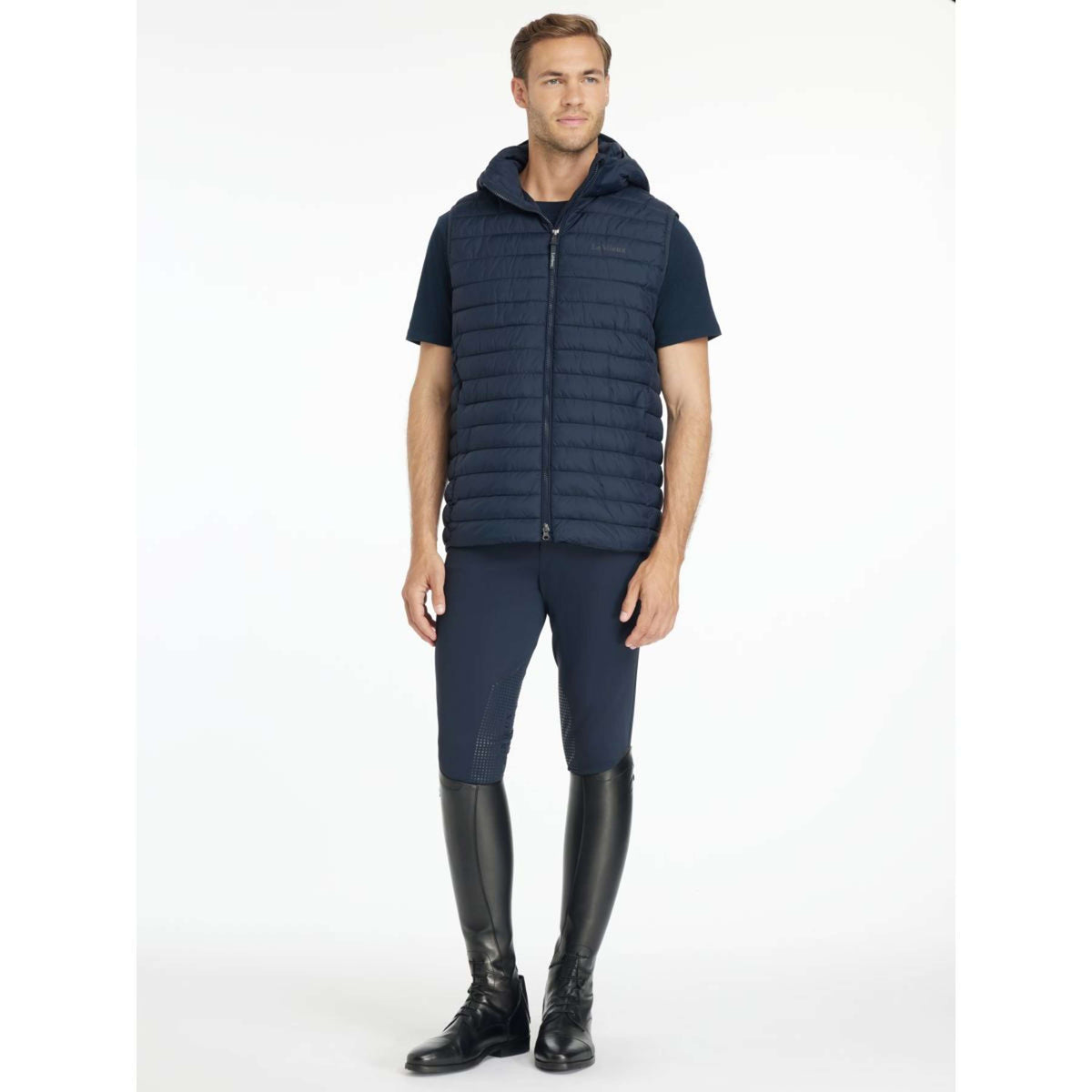 LeMieux Weste Puffer Herren Navy