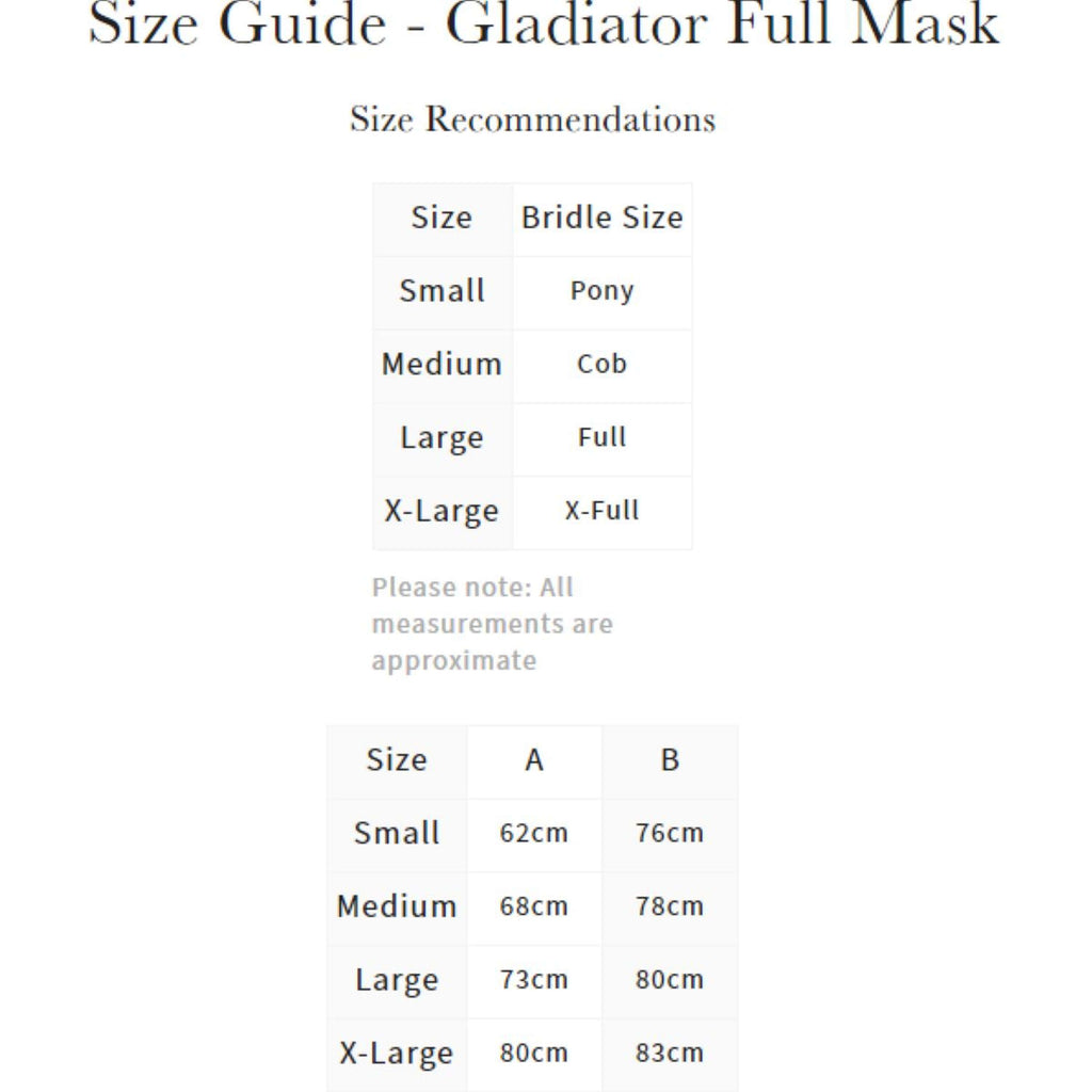 LeMieux Fliegenmaske Gladiator Full Grau