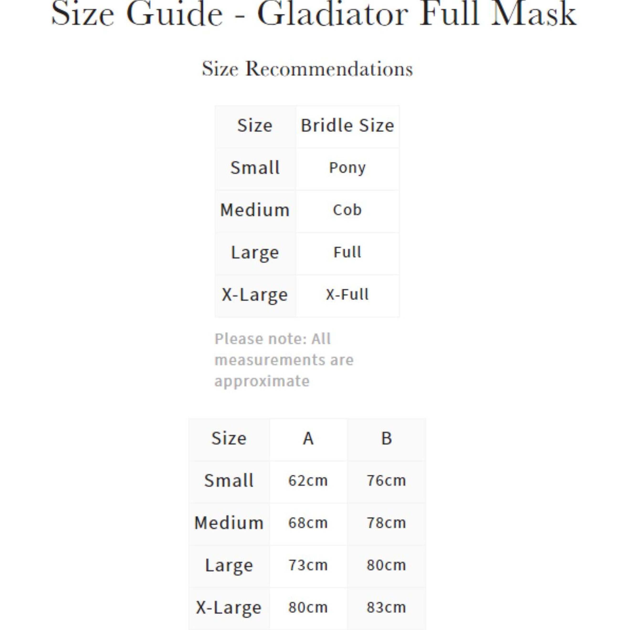 LeMieux Fliegenmaske Gladiator Full Grau