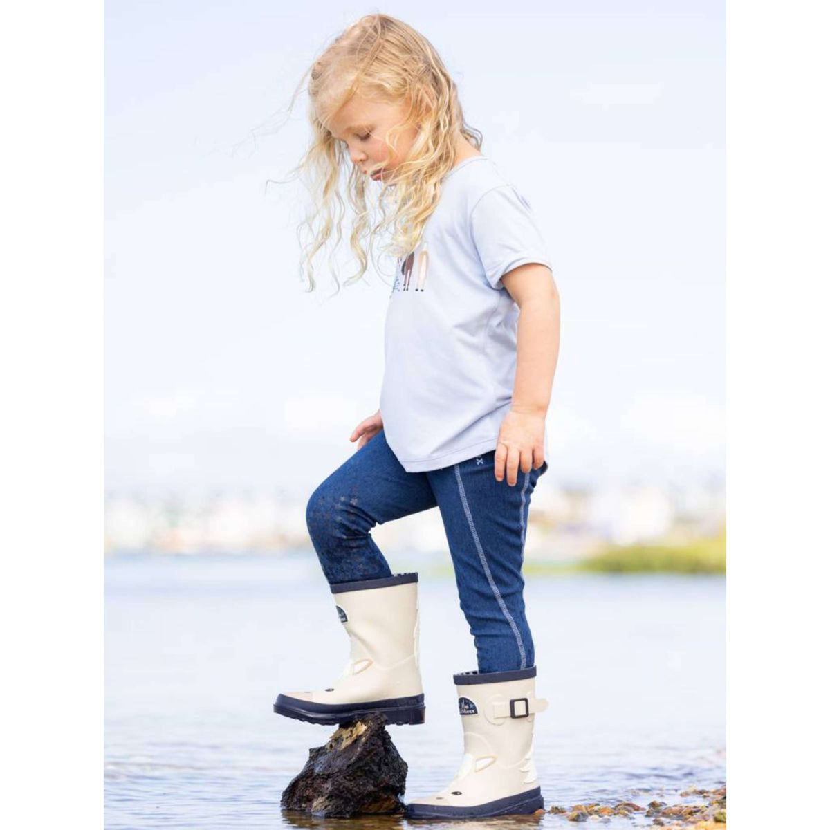 LeMieux Regenstiefel Puddle Pals Welly Palomino