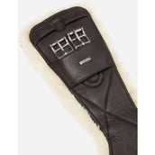 LeMieux Sattelgurt Arkia Simu Contoured Kurz Braun