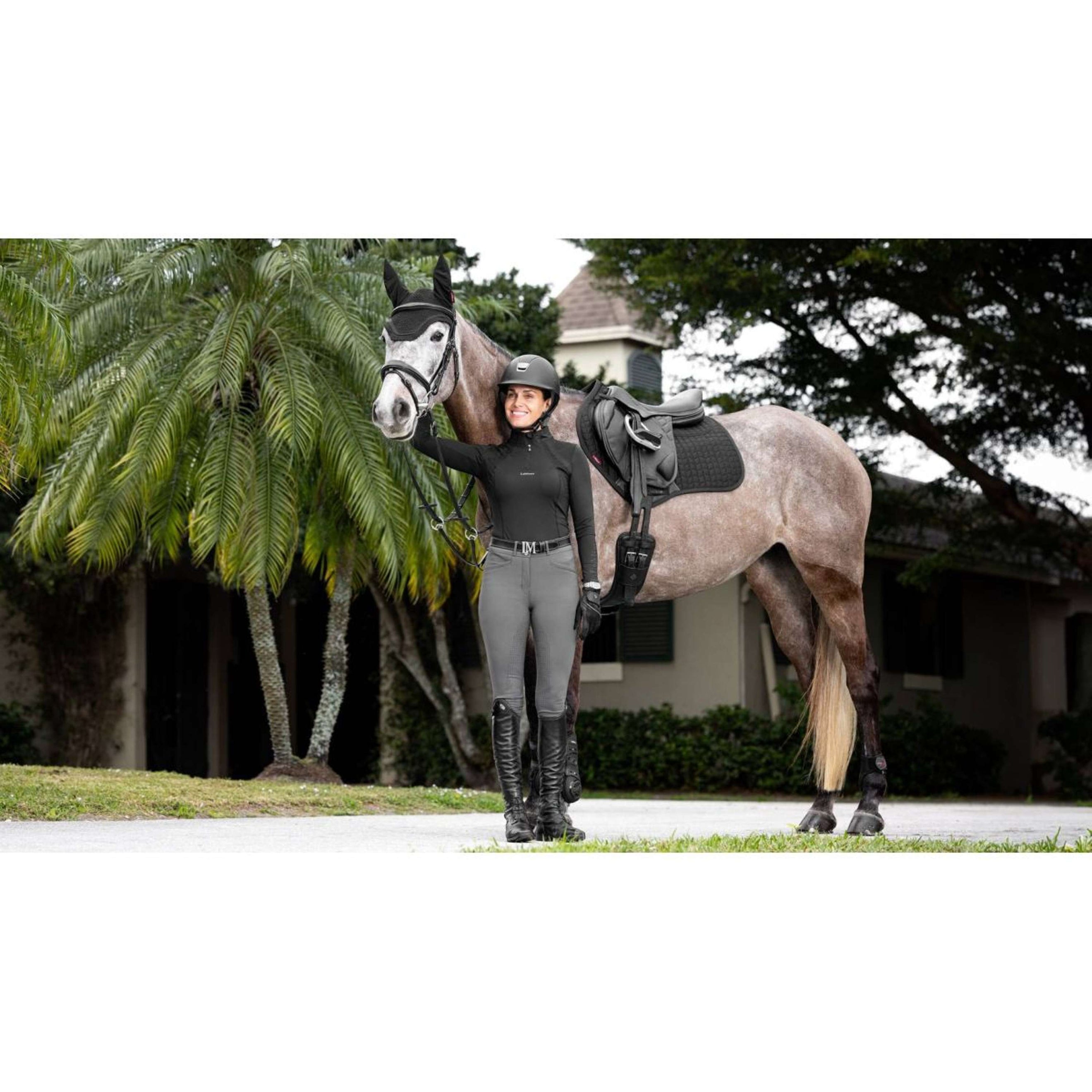 LeMieux Schabracke Prosorb Plain 2 Pocket CC Schwarz LeMieux Schabracke Prosorb Plain 2 Pocket CC Schwarz