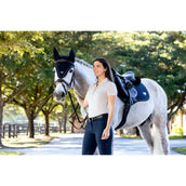 LeMieux Schabracke Puissance Suede Close Contact Navy