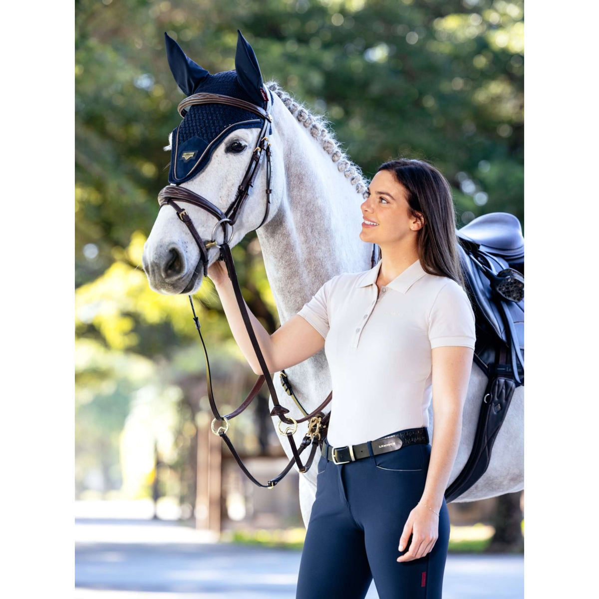 LeMieux Fliegenhaube Puissance Navy