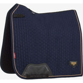LeMieux Schabracke Puissance Suede Dressur Navy
