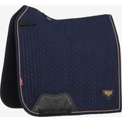 LeMieux Schabracke Puissance Suede Dressur Navy