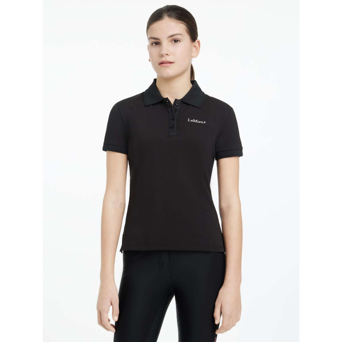 LeMieux Polo Young Rider Classique Schwarz