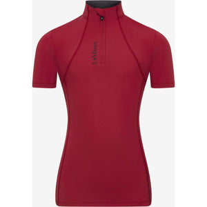 LeMieux Baselayer Young Rider Classique Kurze Ärmel Chilli