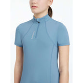 LeMieux Baselayer Young Rider Classique Kurze Ärmel Ice Blue