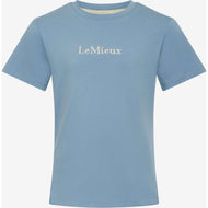 LeMieux T-Shirt Young Rider Classique Ice Blue
