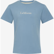 LeMieux T-Shirt Young Rider Classique Ice Blue