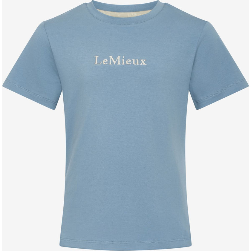 LeMieux T-Shirt Young Rider Classique Ice Blue
