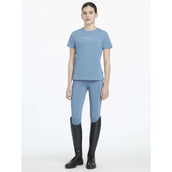LeMieux T-Shirt Young Rider Classique Ice Blue