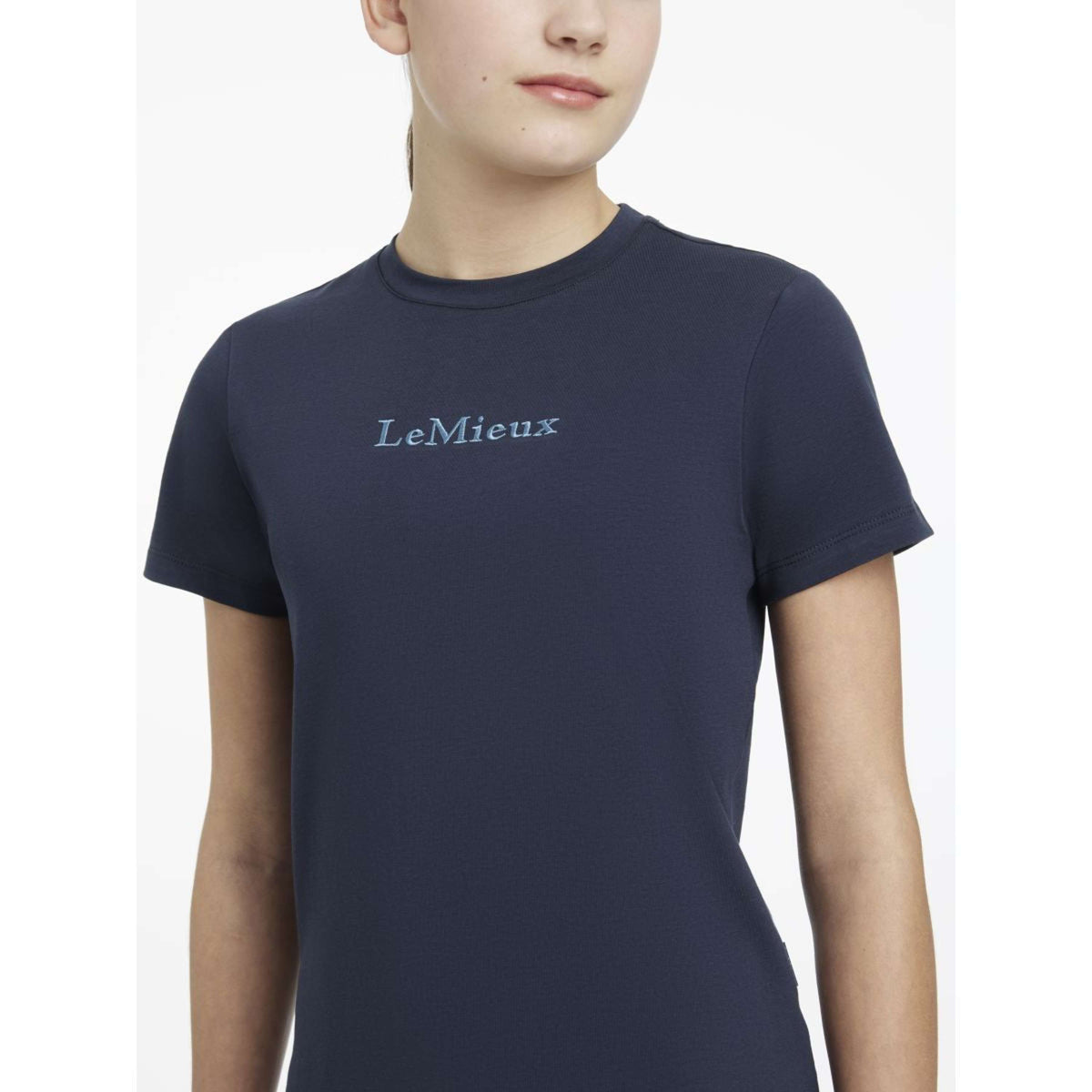 LeMieux T-Shirt Young Rider Classique Navy