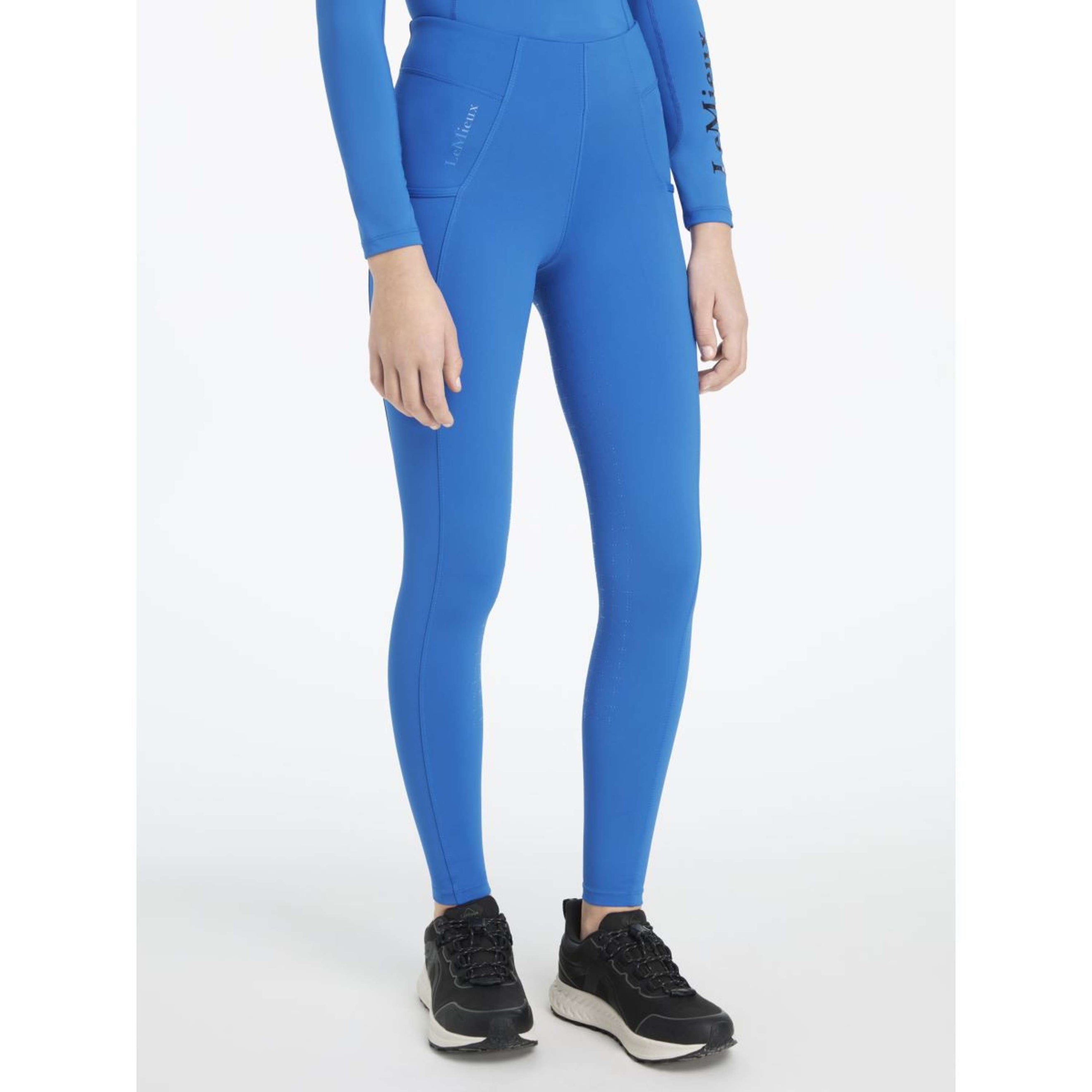 LeMieux Reitleggings Young Rider Orla Benetton Blau LeMieux Reitleggings Young Rider Orla Benetton Blau
