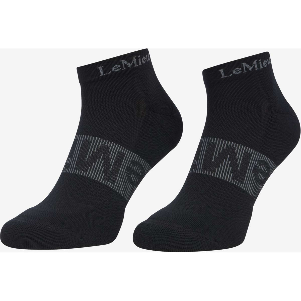 LeMieux Socken Trainer 3 Pack Schwarz