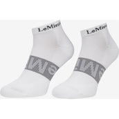 LeMieux Socken Trainer 3 Pack Weiß