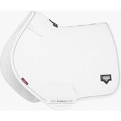 LeMieux Schabracke Puissance Suede Close Contact Weiß