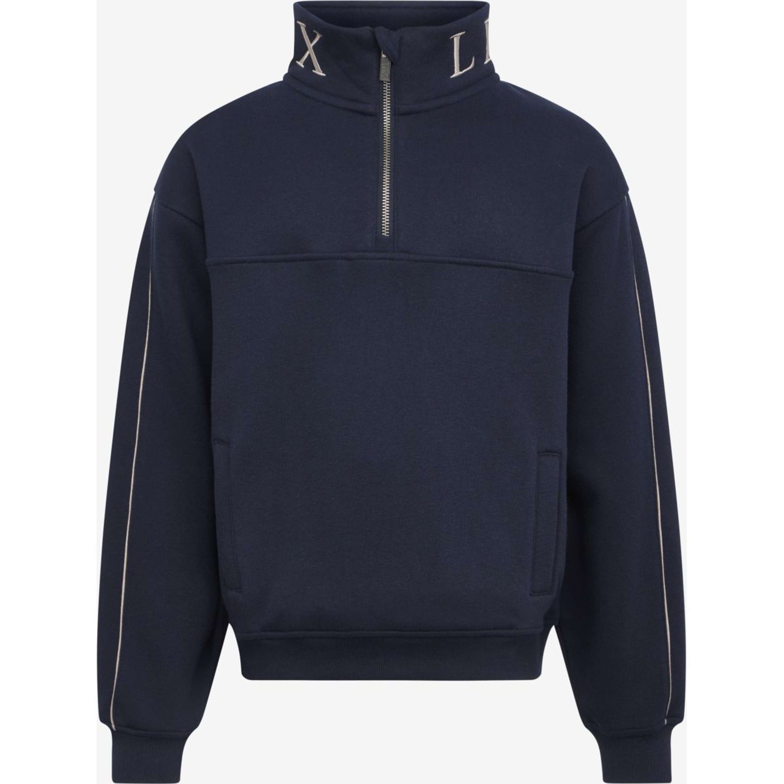 LeMieux Pullover Young Rider Kate Quarter Zip Navy LeMieux Pullover Young Rider Kate Quarter Zip Navy