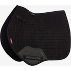 LeMieux Schabracke Mini Suede Square Close Contact Schwarz