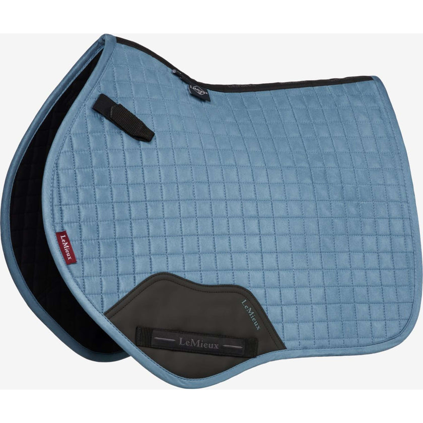 LeMieux Schabracke Mini Suede Square Close Contact Ice Blue LeMieux Schabracke Mini Suede Square Close Contact Ice Blue
