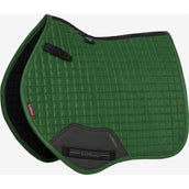LeMieux Schabracke Mini Suede Square Close Contact Hunter Green
