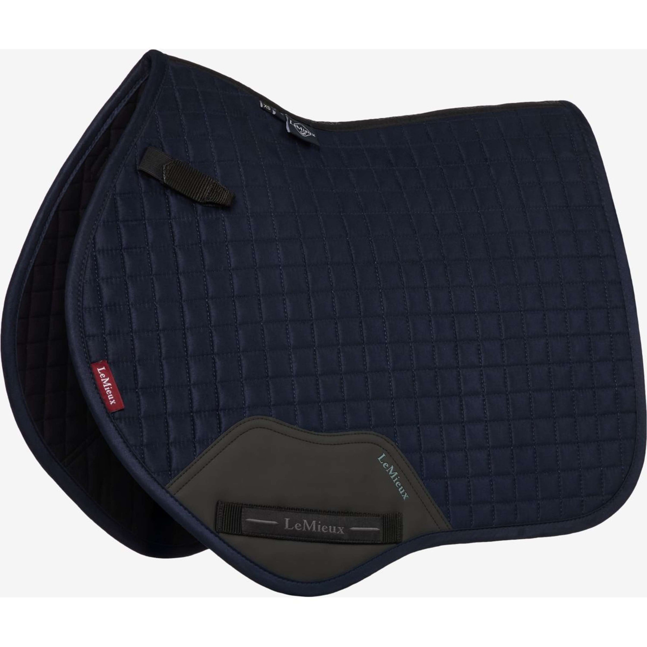 LeMieux Schabracke Mini Suede Square Close Contact Navy