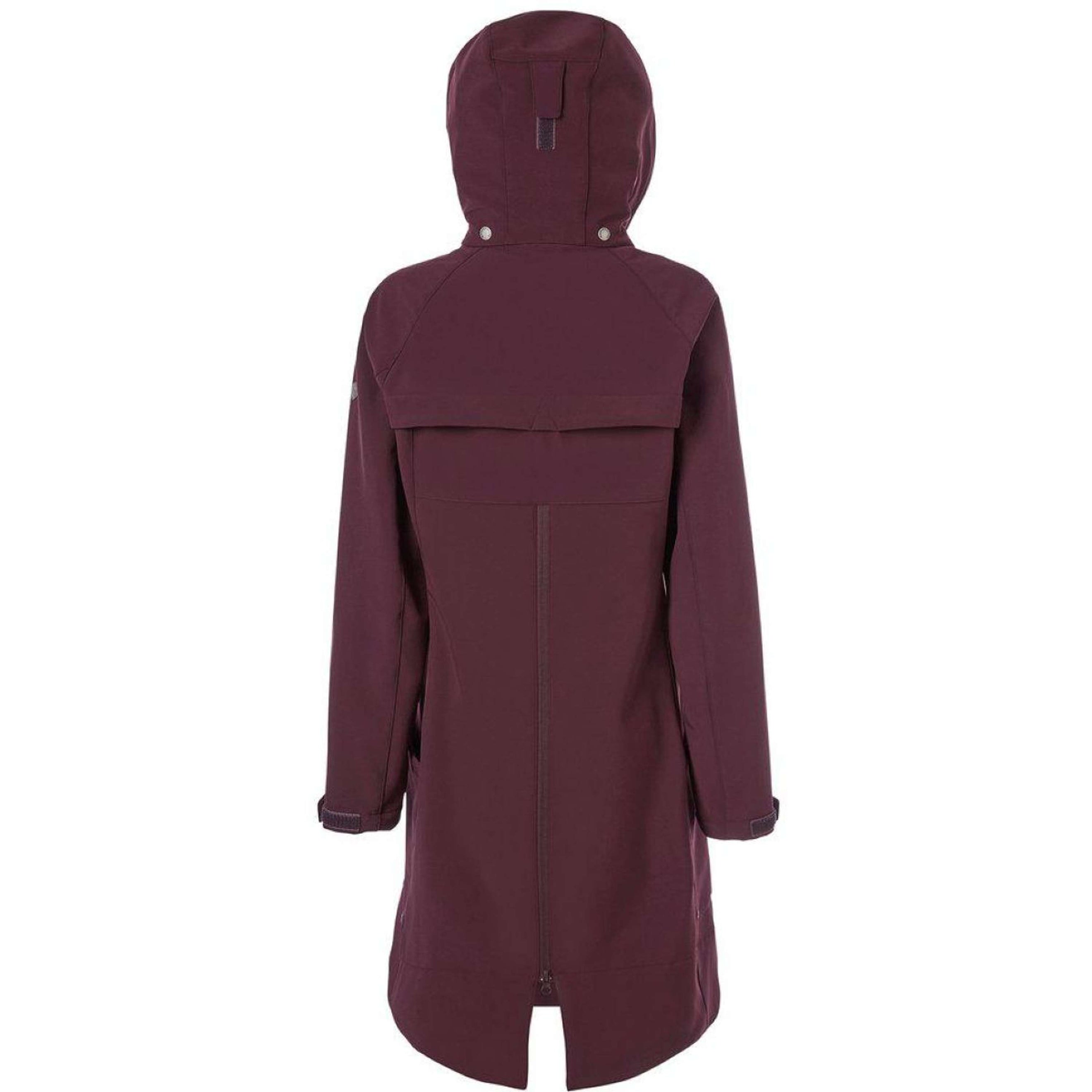 Mountain Horse Jacke Stella Softshell Lang Burgunderrot